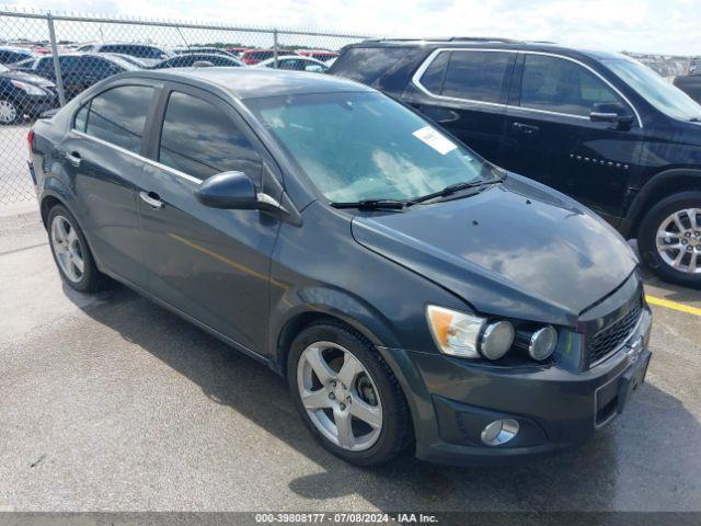  Salvage Chevrolet Sonic