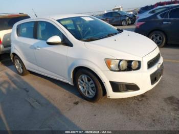  Salvage Chevrolet Sonic