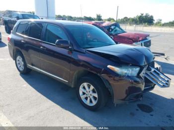  Salvage Toyota Highlander