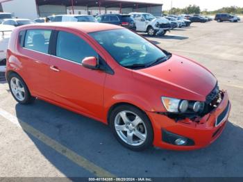  Salvage Chevrolet Sonic