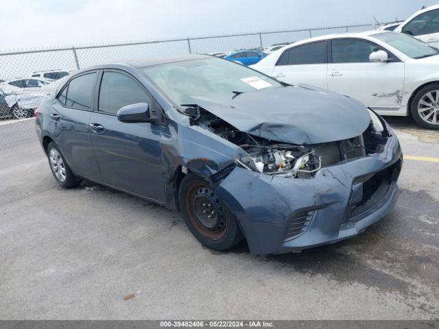  Salvage Toyota Corolla