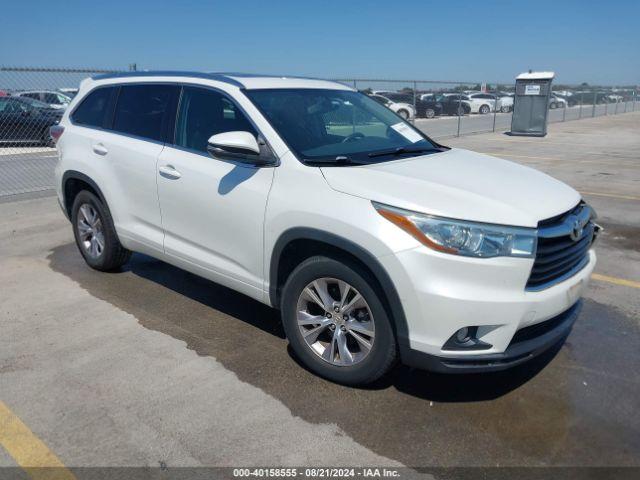  Salvage Toyota Highlander