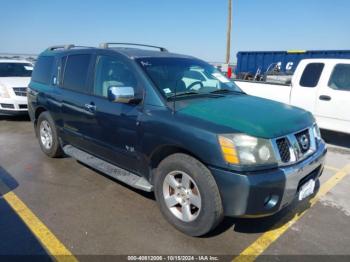  Salvage Nissan Armada