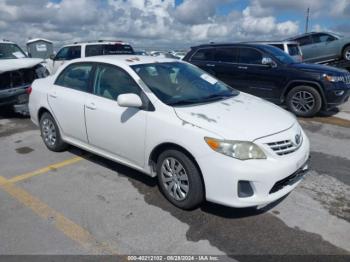  Salvage Toyota Corolla