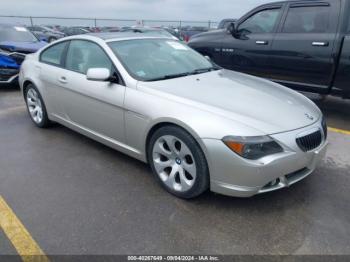  Salvage BMW 6 Series