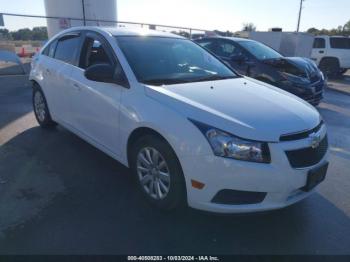  Salvage Chevrolet Cruze