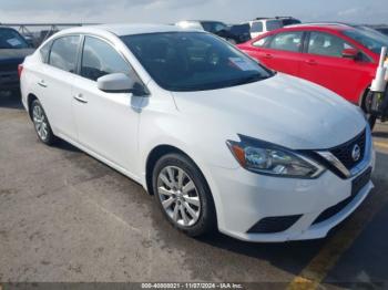  Salvage Nissan Sentra