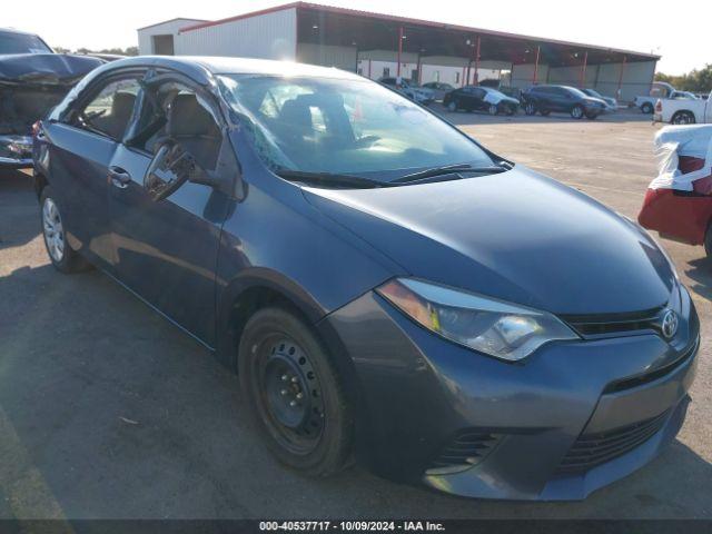  Salvage Toyota Corolla