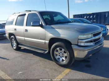  Salvage Chevrolet Tahoe