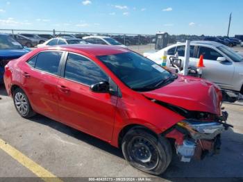  Salvage Toyota Corolla