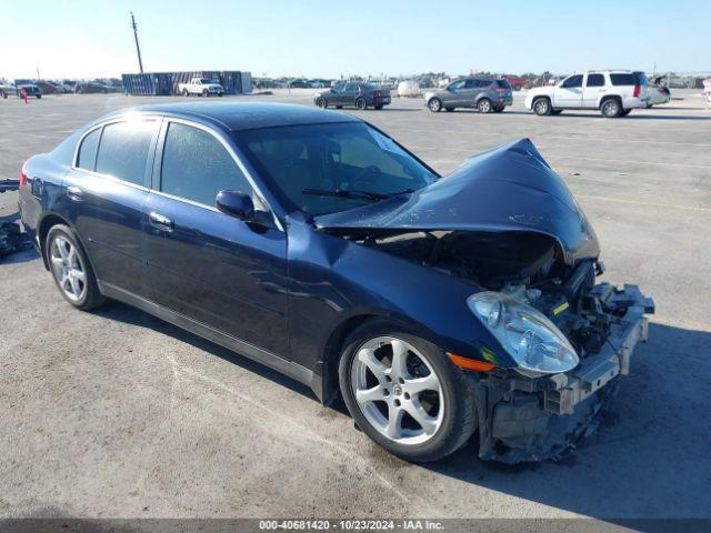  Salvage INFINITI G35