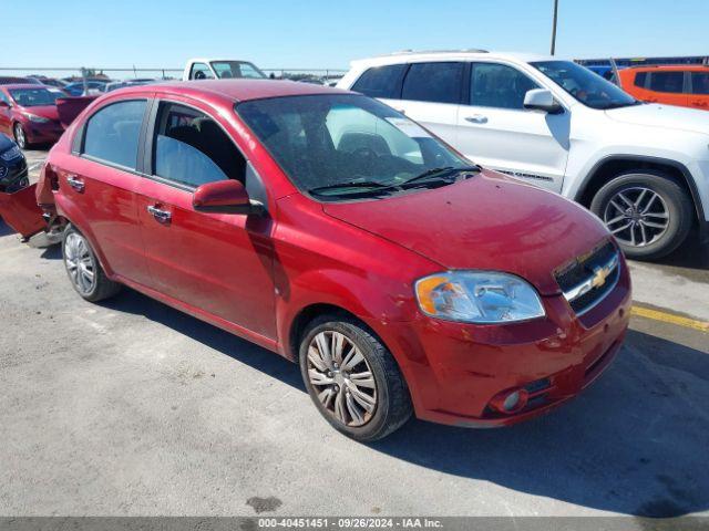  Salvage Chevrolet Aveo