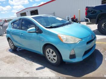  Salvage Toyota Prius c