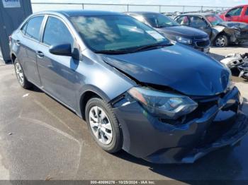  Salvage Toyota Corolla