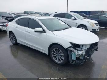  Salvage Acura TLX