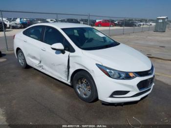  Salvage Chevrolet Cruze