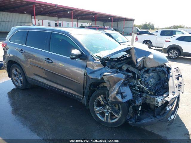  Salvage Toyota Highlander