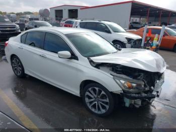  Salvage Honda Accord