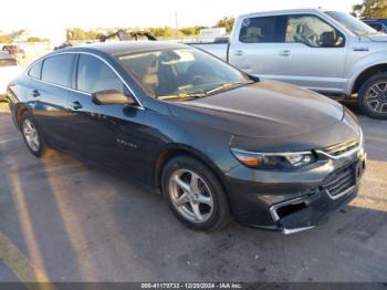  Salvage Chevrolet Malibu