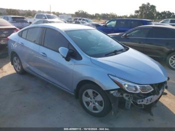  Salvage Chevrolet Cruze