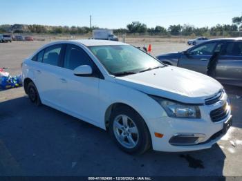  Salvage Chevrolet Cruze