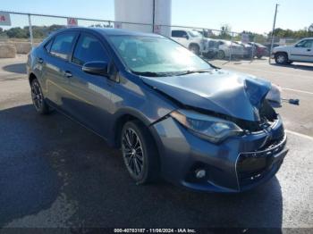  Salvage Toyota Corolla