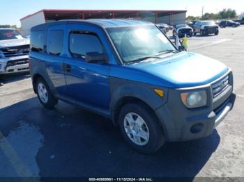  Salvage Honda Element