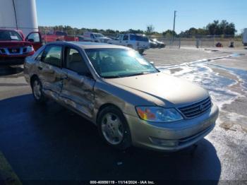  Salvage Toyota Avalon