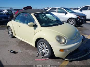  Salvage Volkswagen Beetle