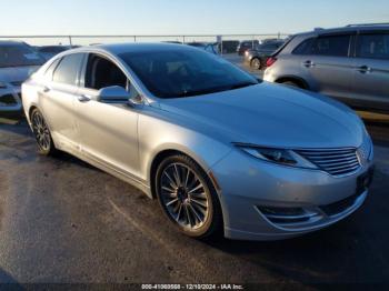  Salvage Lincoln MKZ Hybrid