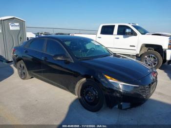  Salvage Hyundai ELANTRA