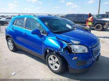  Salvage Chevrolet Trax