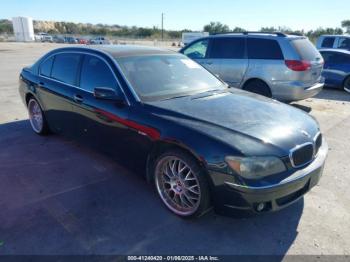  Salvage BMW 7 Series