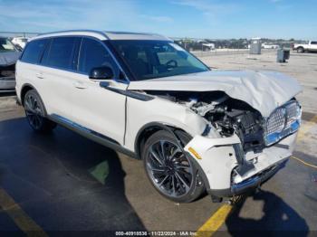  Salvage Lincoln Aviator