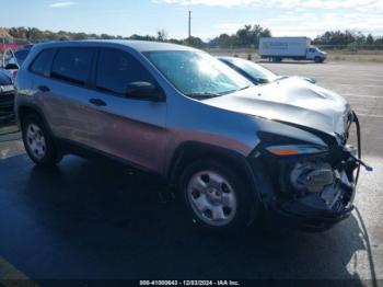  Salvage Jeep Cherokee