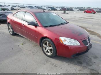  Salvage Pontiac G6