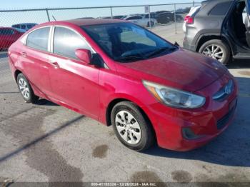  Salvage Hyundai ACCENT