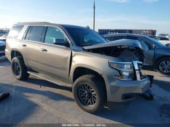  Salvage Chevrolet Tahoe