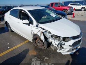  Salvage Chevrolet Cruze