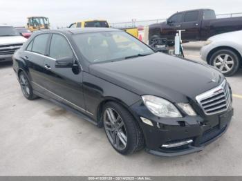  Salvage Mercedes-Benz E-Class