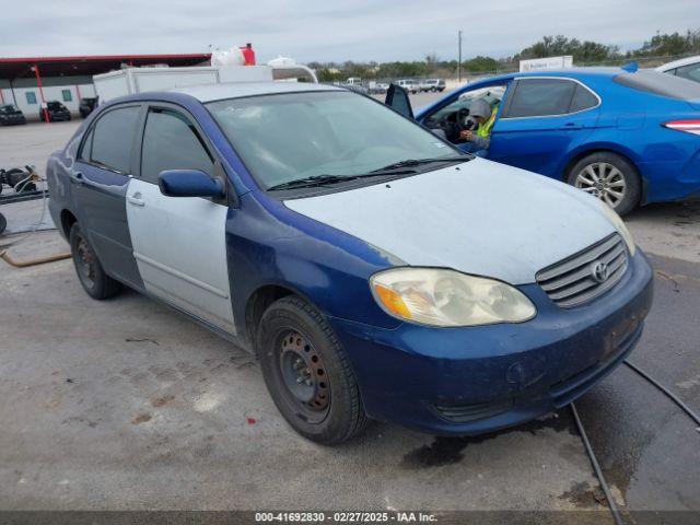  Salvage Toyota Corolla