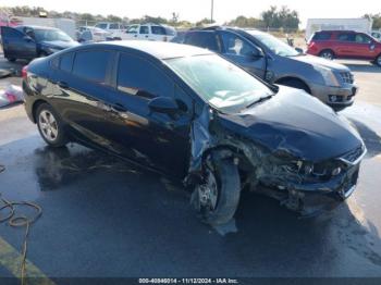  Salvage Chevrolet Cruze