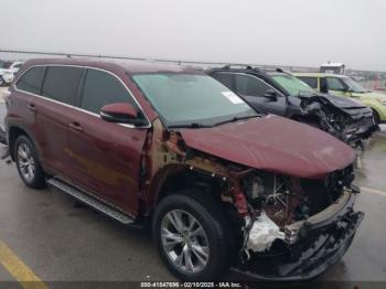  Salvage Toyota Highlander