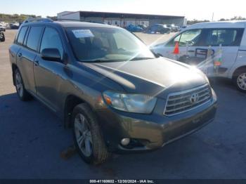  Salvage Toyota Highlander