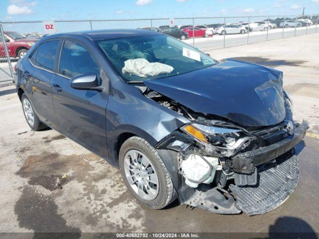  Salvage Toyota Corolla