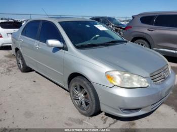  Salvage Toyota Corolla