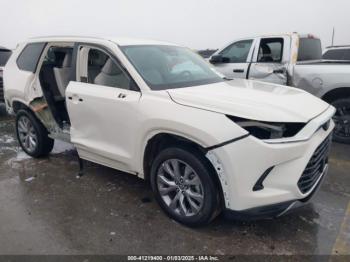  Salvage Toyota Grand Highlander