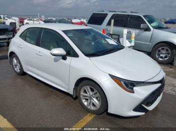  Salvage Toyota Corolla