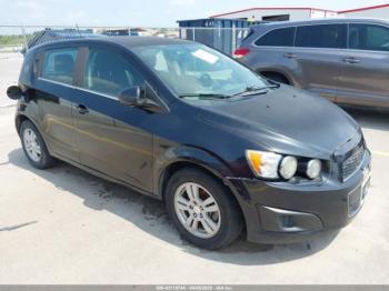  Salvage Chevrolet Sonic