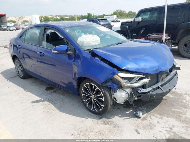  Salvage Toyota Corolla